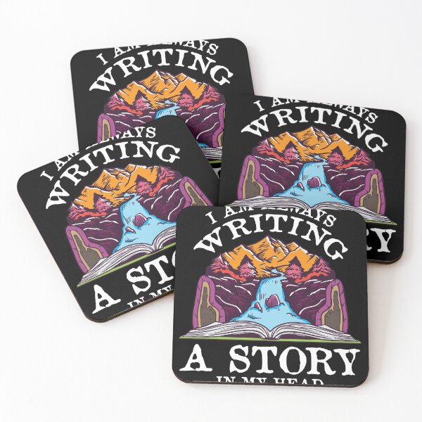 Item preview, Story in my Head  Author Quote and Writers Gifts Writing  designed and sold by Rzelemenz.