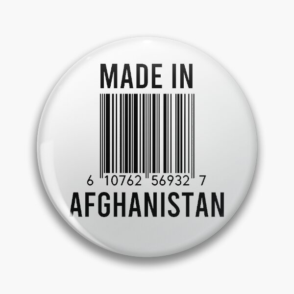 Item preview, Made In Afghanistan designed and sold by RandomStuffShop.