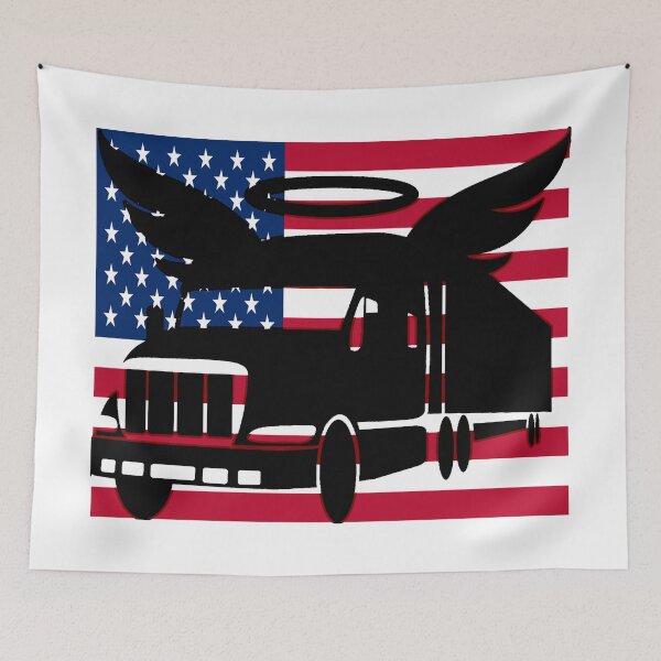 Item preview, American Trucker designed and sold by Elfyau.