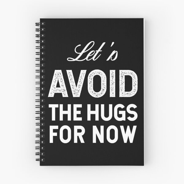 Item preview, LET'S AVOID THE HUGS FOR NOW designed and sold by btilyas.