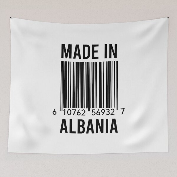 Artikelvorschau, Hergestellt in Albanien entworfen und verkauft von RandomStuffShop.