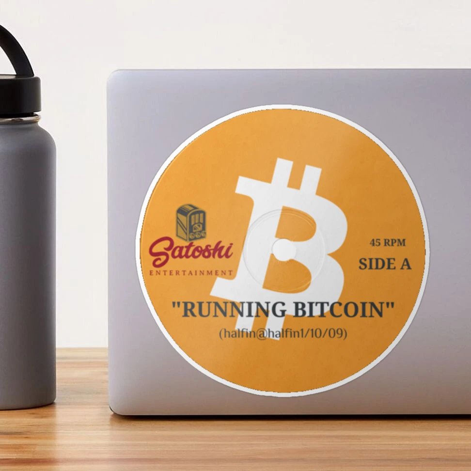 Running Bitcoin - Hal Finney Tweet - Satoshi Record Label