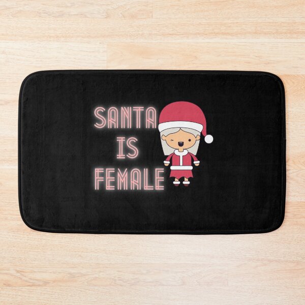 Item preview, Santa Is Female designed and sold by TrendKing.