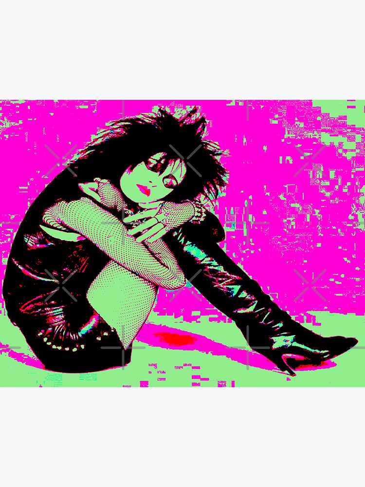 Siouxsie And The Banshees Pop Art Sticker For Sale By Tinamancusi Redbubble