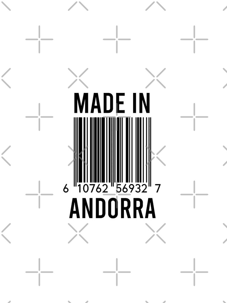 Thumbnail 4 of 4, iPhone Case, Made In Andorra designed and sold by RandomStuffShop.