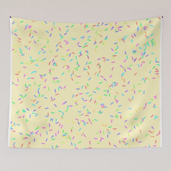 Item preview, Confetti Pastel Yellow designed and sold by faztheartnoob.