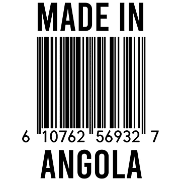 Artwork thumbnail, Made In Angola by RandomStuffShop