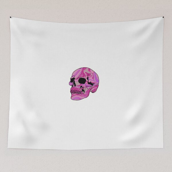 Item preview, Skull in pink colors designed and sold by Duundeed.