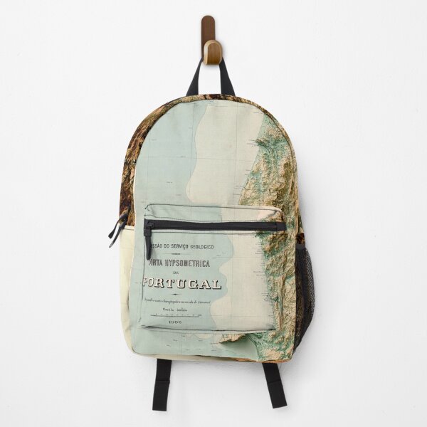 Item preview, 1906 Portugal Relief Map 3D digitally-rendered designed and sold by ThinkAboutMaps.
