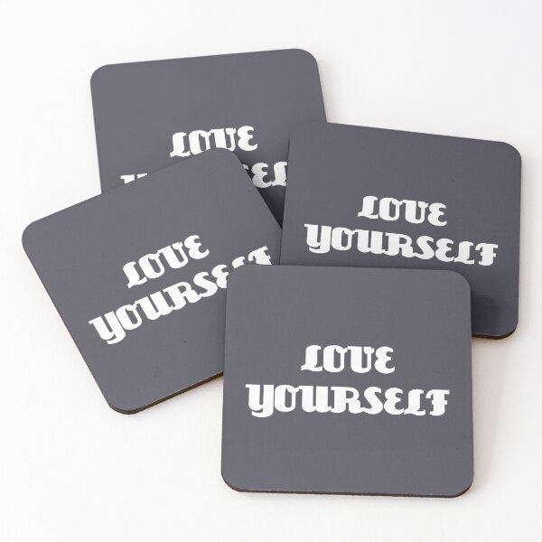 Item preview, Love Yourself, white designed and sold by perezzzoso.
