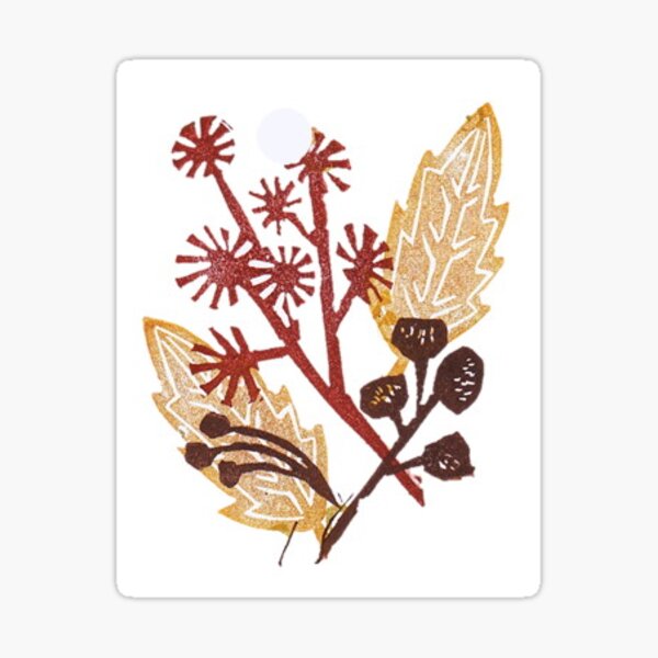 Mini Fall Flowers Sticker