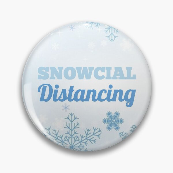 Item preview, Funny social distancing snowcial distancing christmas designed and sold by Avgeek21.