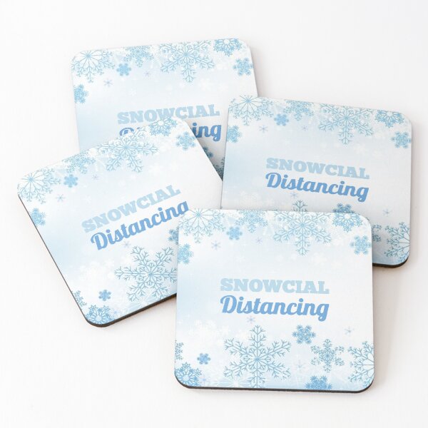 Item preview, Funny social distancing snowcial distancing christmas designed and sold by Avgeek21.