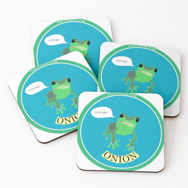 Item preview, Onion The Friendly Frog designed and sold by RadicalRevenge.
