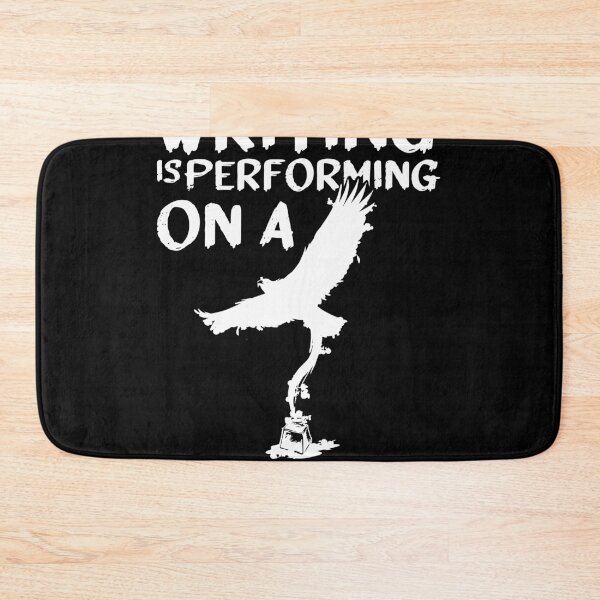 Item preview, Writing is Performing on a Paper Stage Author Writers Gifts  designed and sold by Rzelemenz.