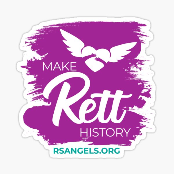 RS Angels Make Rett History Sticker