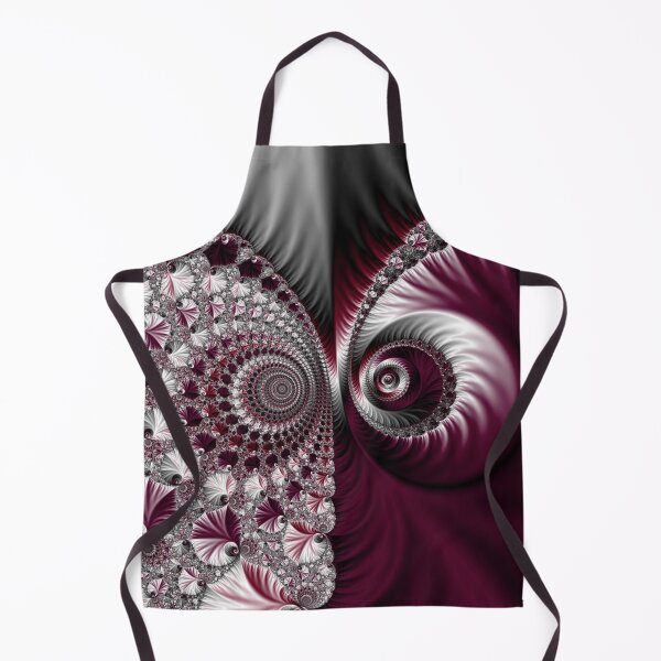 Item preview, Fractal Art. Grey and Dark Plum Colours. Abstract pattern. designed and sold by Veronika2V.