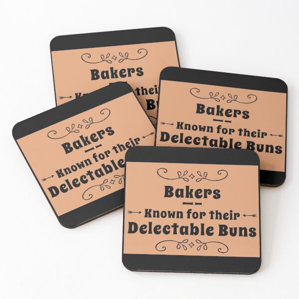Item preview, Bakers - Known for their Delectable Buns designed and sold by janraydesigns.