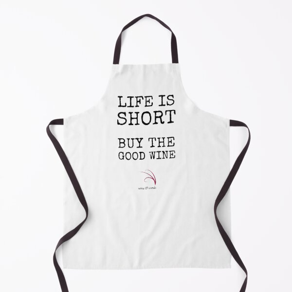 Item preview, Wine quote life is short buy good wine designed and sold by wineandwords.