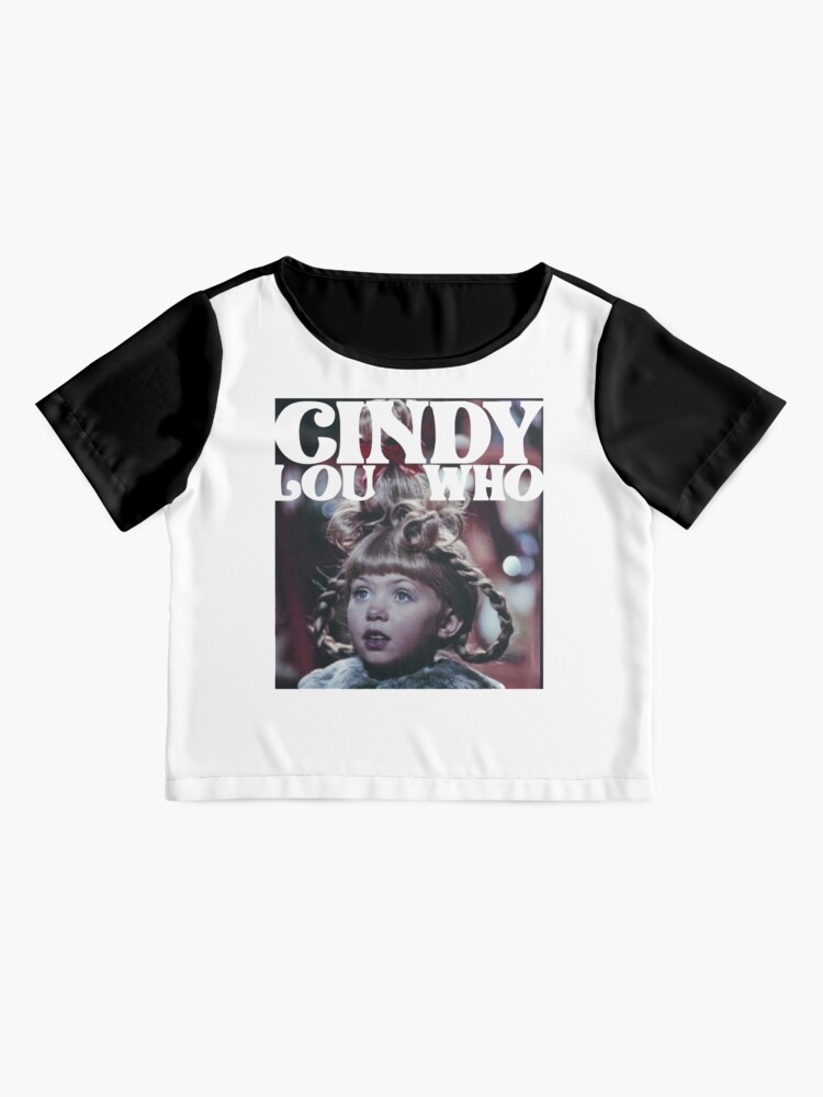 cindy lou who t shirt