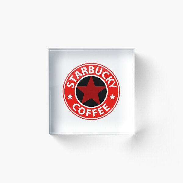Bucky’s Coffee Acrylic Block