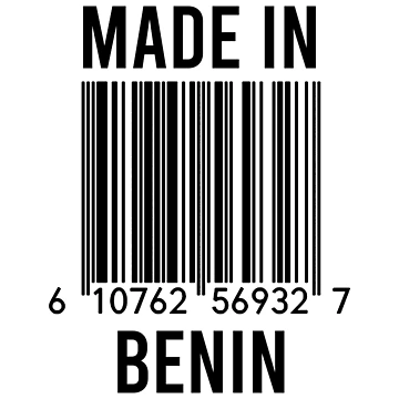 Artwork thumbnail, Made In Benin by RandomStuffShop