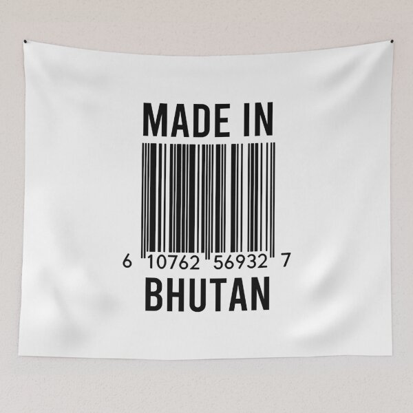 Item preview, Made In Bhutan designed and sold by RandomStuffShop.