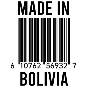 Artwork thumbnail, Made In Bolivia by RandomStuffShop