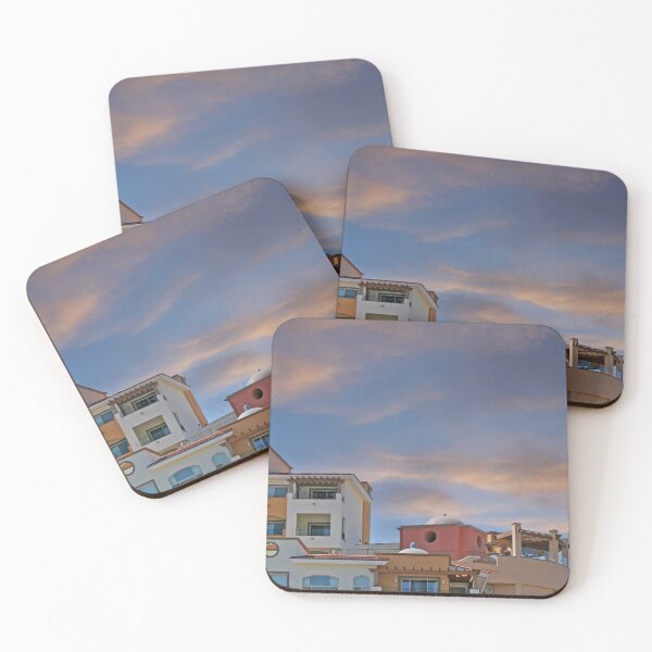 Item preview, Colorful Condos at Dusk designed and sold by dbvirago.