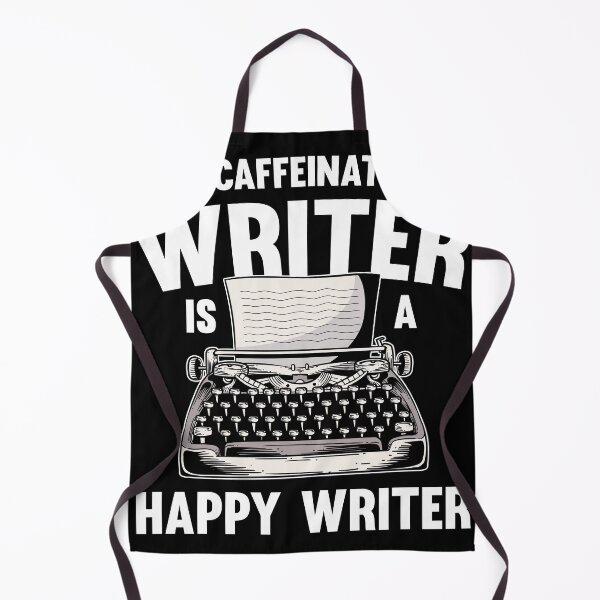 Item preview, A Caffeinated Writer is a Happy Writer Author Writers Gifts designed and sold by Rzelemenz.