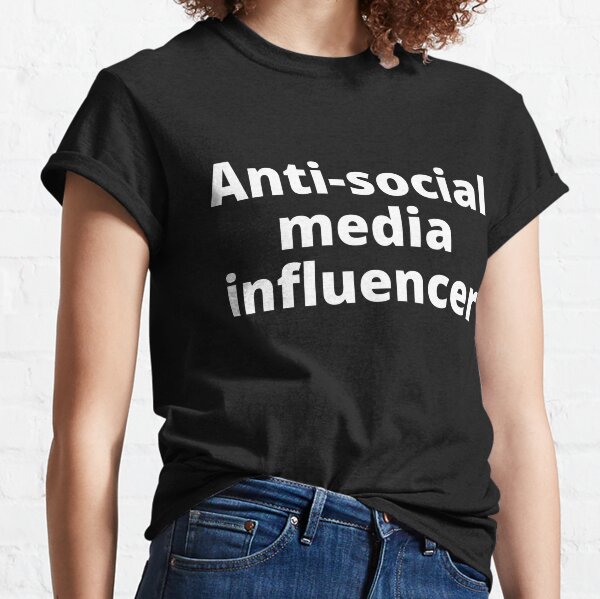 no social media t shirt