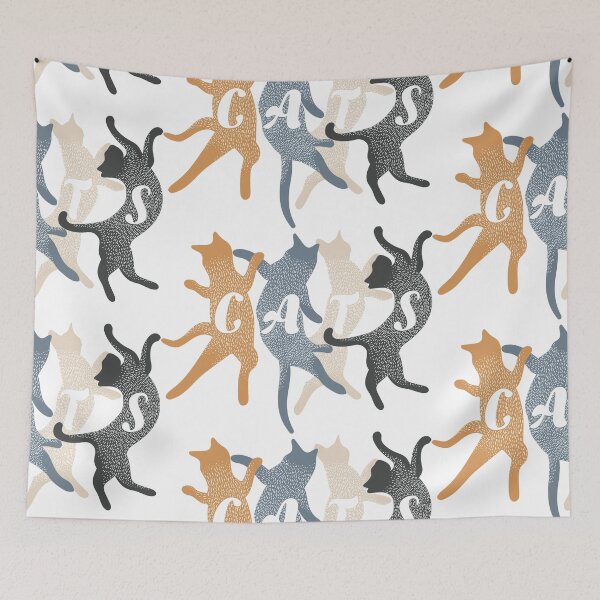 Item preview, Stretching funny cats designed and sold by portokalis.