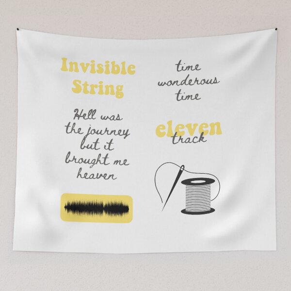 Item preview, Invisible String Sticker Pack - Taylor Swift Folklore designed and sold by bombalurina.