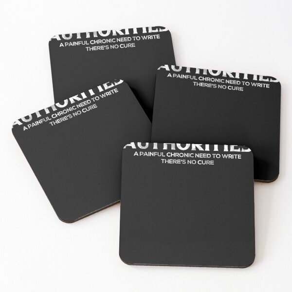 Item preview, Authoritis Author Quote and Writers Gifts Writing Writer  designed and sold by Rzelemenz.