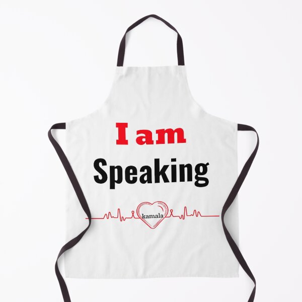 Item preview, madam vice president Kamala Harris | Quote | I am speaking designed and sold by helkav.