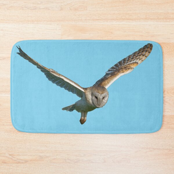 Item preview, Barn Owl Flying Color Print designed and sold by designsasstultd.