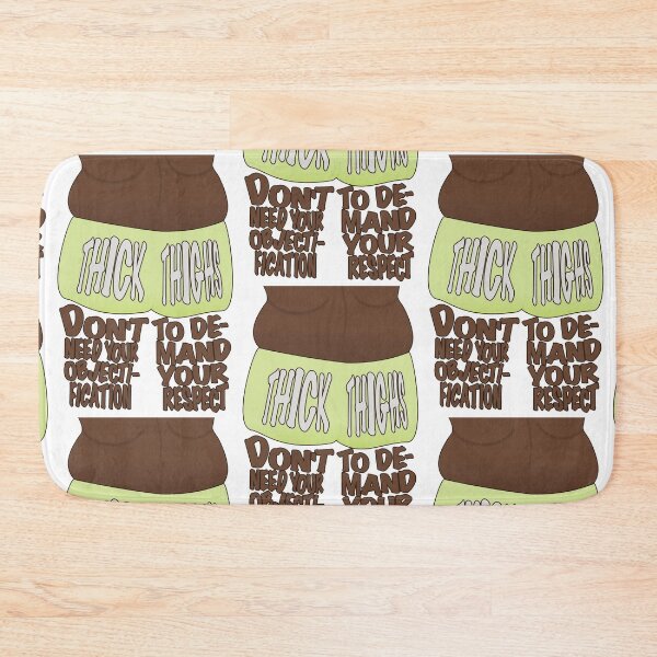 Item preview, Respect The Thighs (Green) designed and sold by foxtaildesigns.