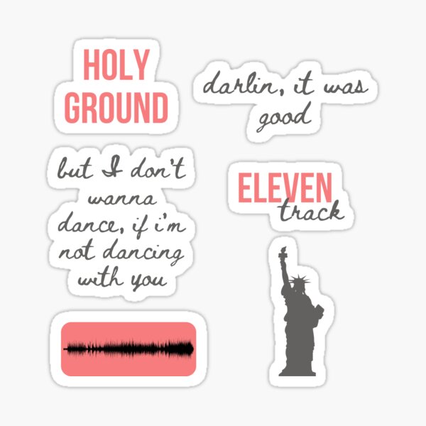 Taylor Inspired Mystery Sticker Pack Vinyl Stickers Laptop 
