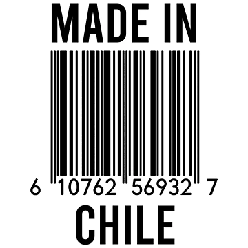 Artwork thumbnail, Made In Chile by RandomStuffShop