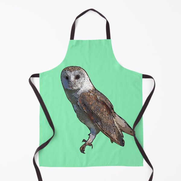 Item preview, Barn Owl Black Alternate Print designed and sold by designsasstultd.