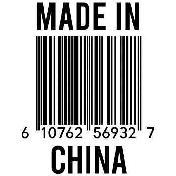 Artwork thumbnail, Made In China by RandomStuffShop