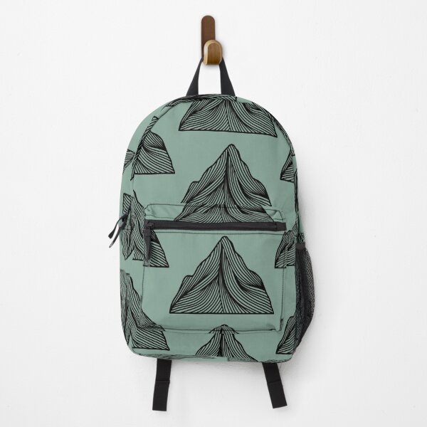 Item preview, Minimal Mountain Peak Line Art designed and sold by theangelopez.