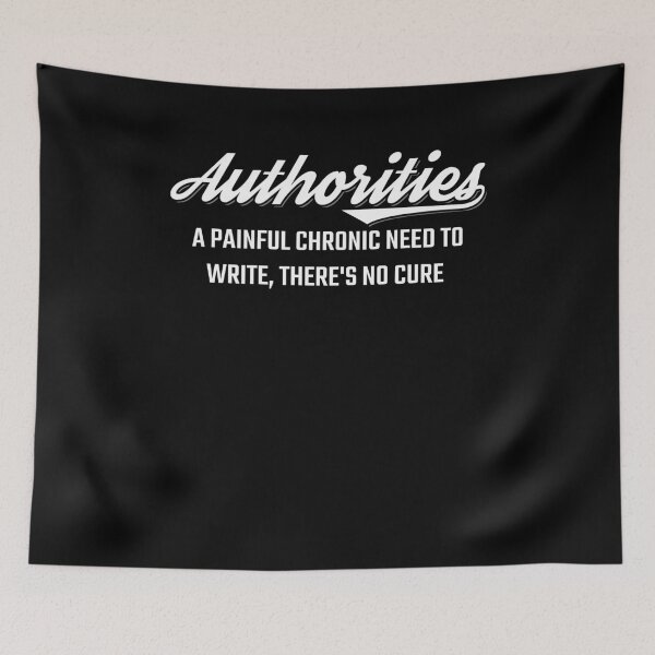 Item preview, Authoritis Author Quote and Writers Gifts Writing Writer  designed and sold by Rzelemenz.