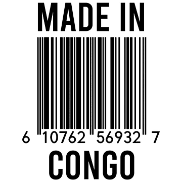Artwork thumbnail, Made In Congo by RandomStuffShop