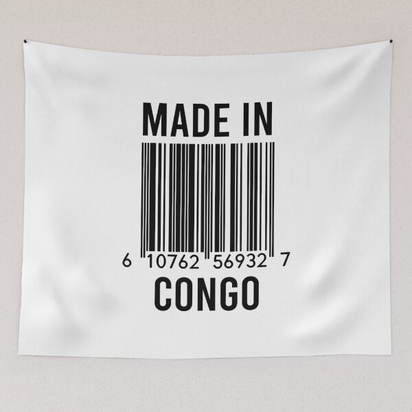 Item preview, Made In Congo designed and sold by RandomStuffShop.