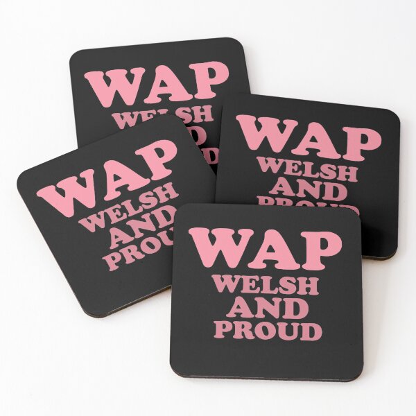 Item preview, WAP Welsh And Proud Funny Acronym  designed and sold by RainbowPandas.