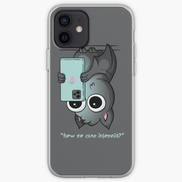 How to Cure Insomnia Bat iPhone Soft Case