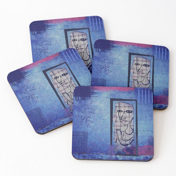 Item preview, Crazy For Trying Metal Print designed and sold by Swooncake Press.