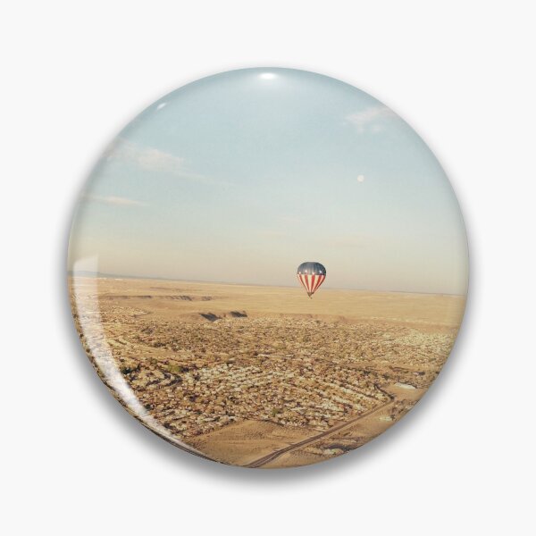Item preview, Flying solo - hot air balloon - picture taken from the sky - Albuquerque International Balloon Fiesta - New Mexico photography designed and sold by thecheekypixel.
