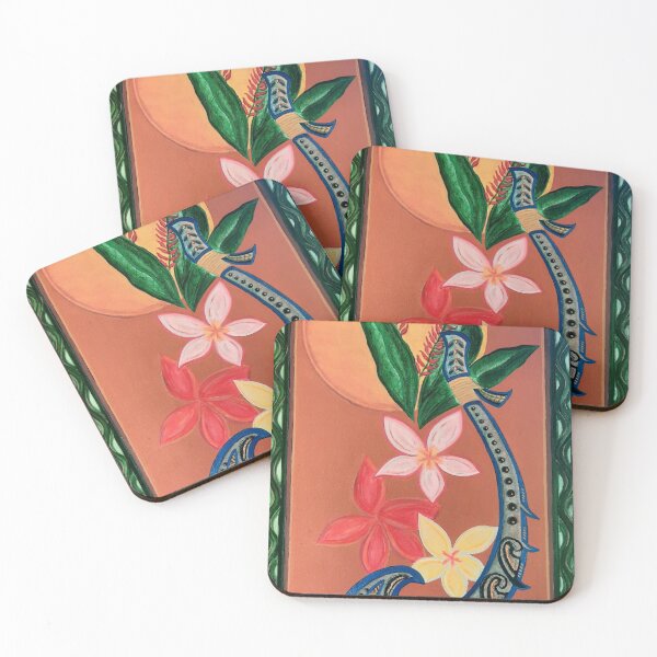 Item preview, Samoan Hook and Flowers designed and sold by sdauria2015.
